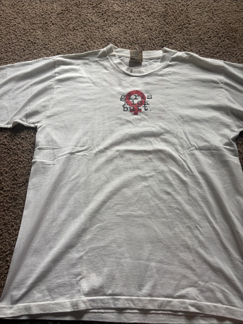 B31 1995 Big Ball Sports “Girls Kick Butt” SS Tee, large